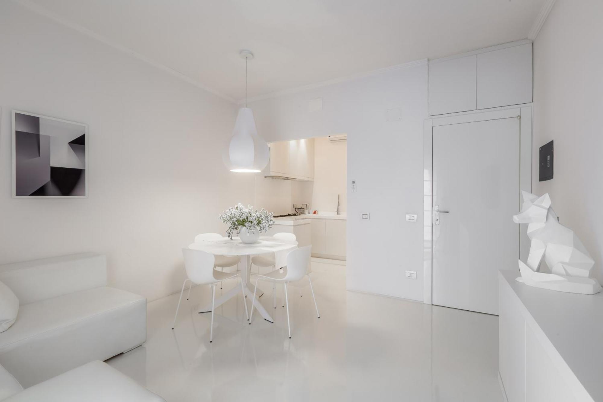 Luxury White Apartment Рим Екстериор снимка