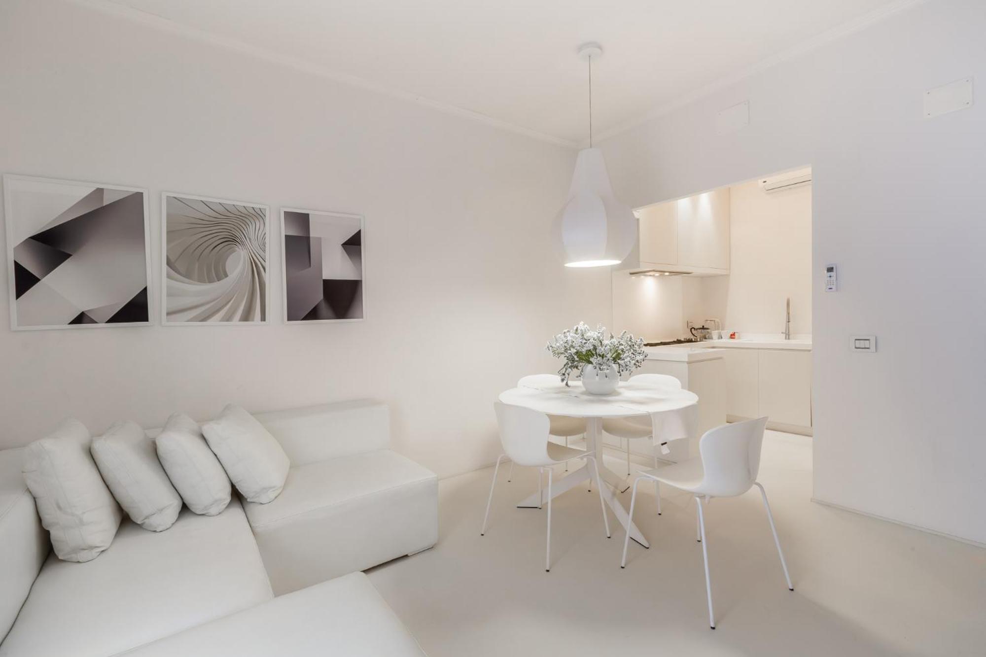 Luxury White Apartment Рим Екстериор снимка